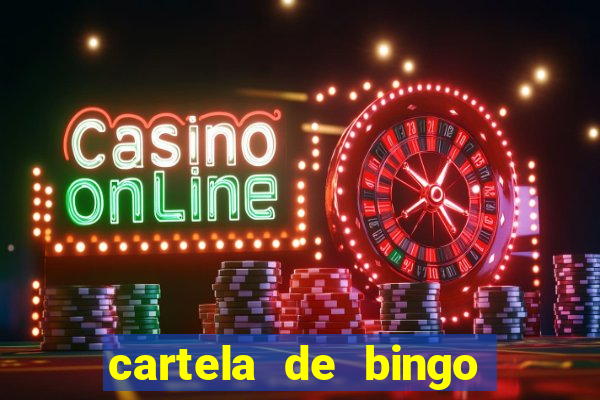 cartela de bingo 75 para imprimir